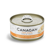 Canagan Grain Free For Cat Chicken with Salmon  無穀物雞肉伴三文魚配方 75g 
